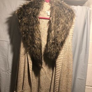 Women’s knee length cardigan